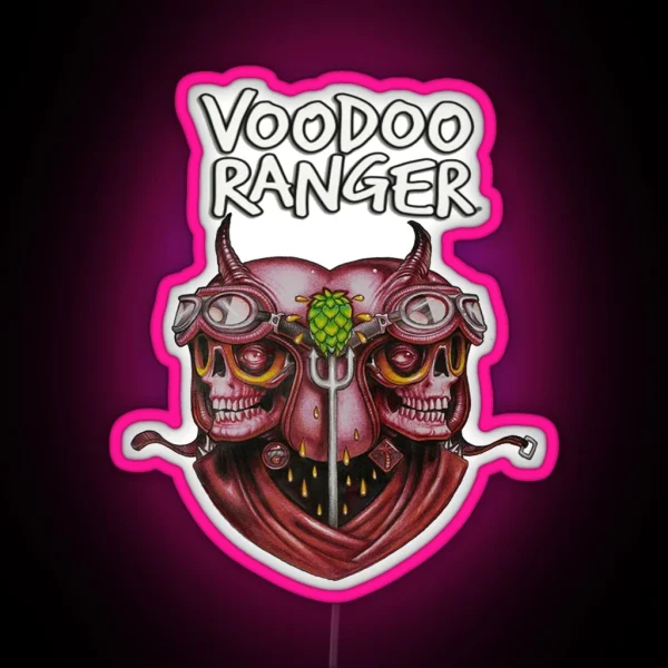 American Haze IPA Voodoo Ranger Beer RGB Neon Sign