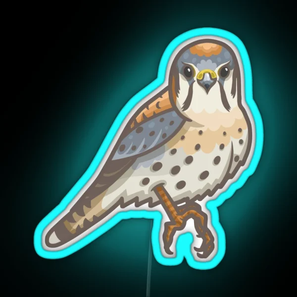 American Kestrel RGB Neon Sign