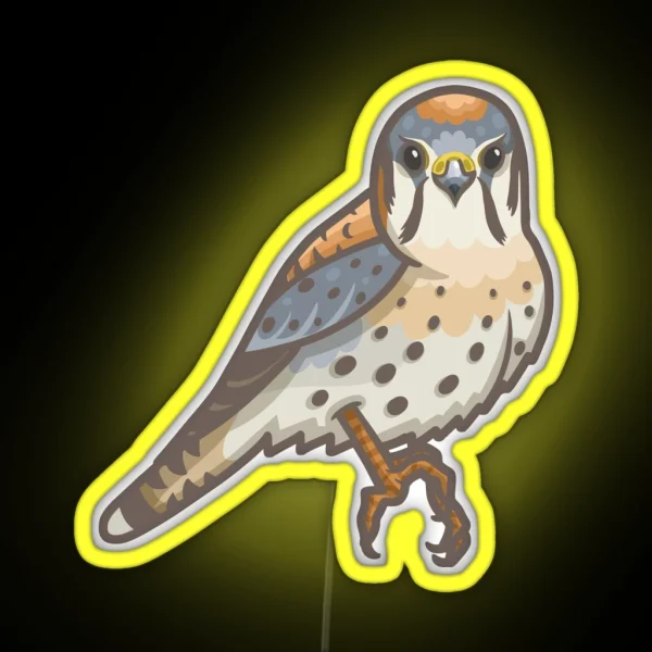 American Kestrel RGB Neon Sign