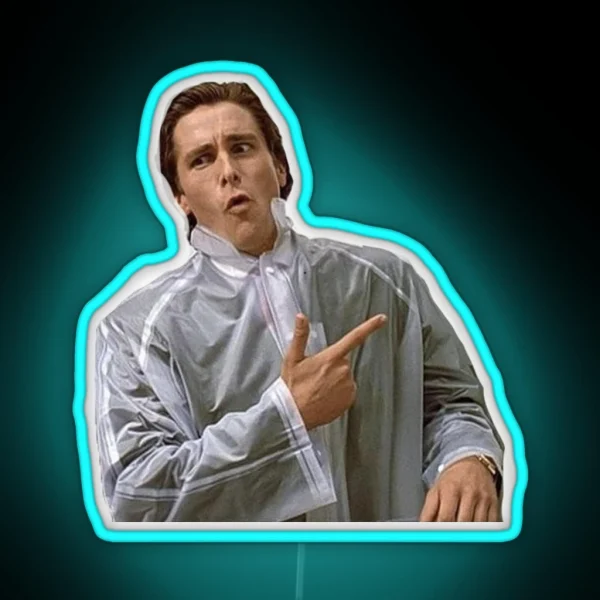 American Psycho Patrick Bateman RGB Neon Sign