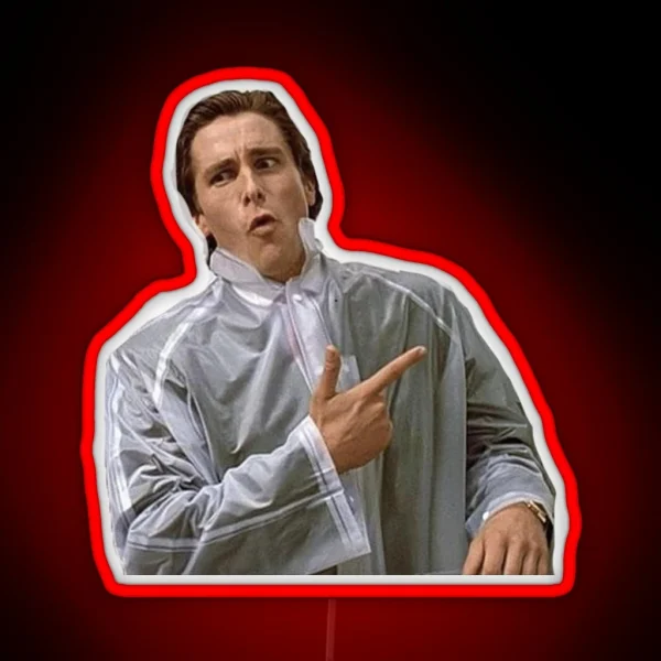 American Psycho Patrick Bateman RGB Neon Sign