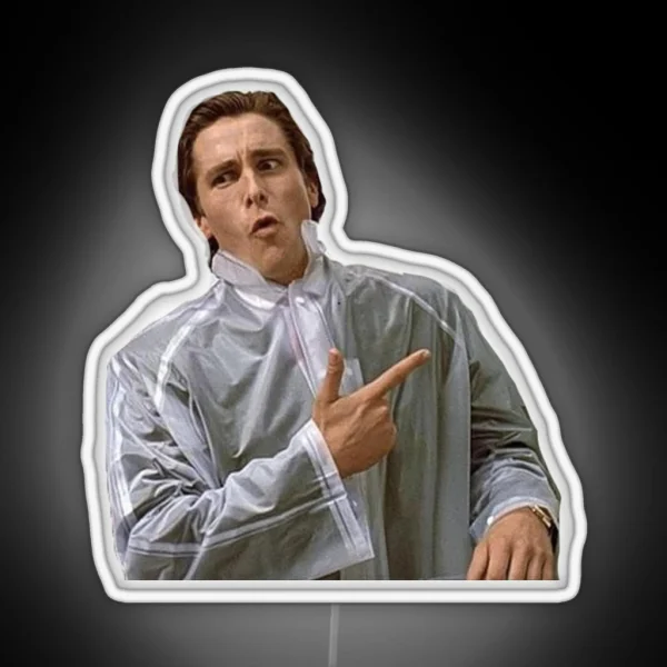 American Psycho Patrick Bateman RGB Neon Sign