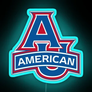 American University RGB Neon Sign