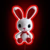 Amigurumi Cute Bunny 03 RGB Neon Sign - Image 2