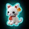 Amigurumi Cute Cat RGB Neon Sign - Image 3