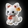 Amigurumi Cute Cat RGB Neon Sign