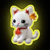 Amigurumi Cute Cat RGB Neon Sign - Image 5