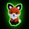 Amigurumi Cute Fox RGB Neon Sign - Image 3