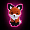 Amigurumi Cute Fox RGB Neon Sign - Image 6