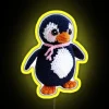 Amigurumi Cute Penguin RGB Neon Sign - Image 5