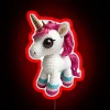 Amigurumi Cute Unicorn RGB Neon Sign - Image 2