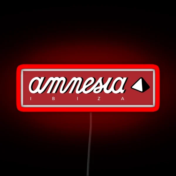 Amnesia Ibiza RGB Neon Sign