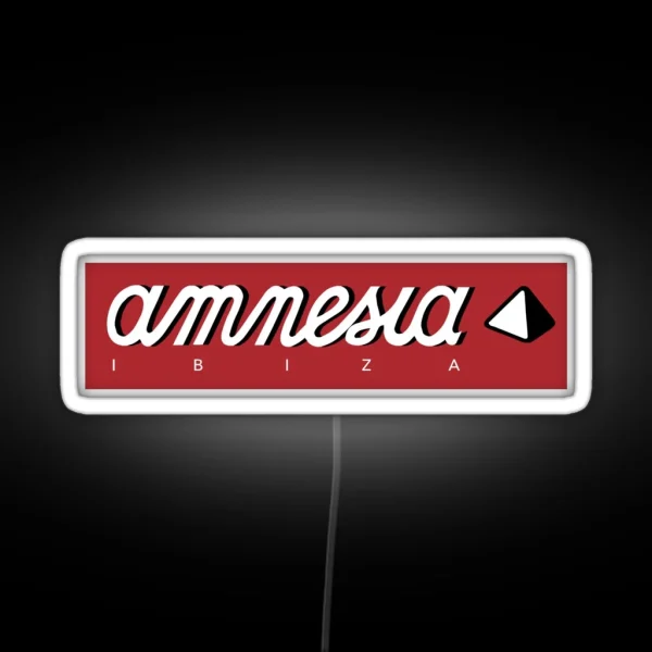 Amnesia Ibiza RGB Neon Sign