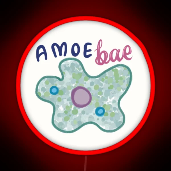 Amoebae RGB Neon Sign