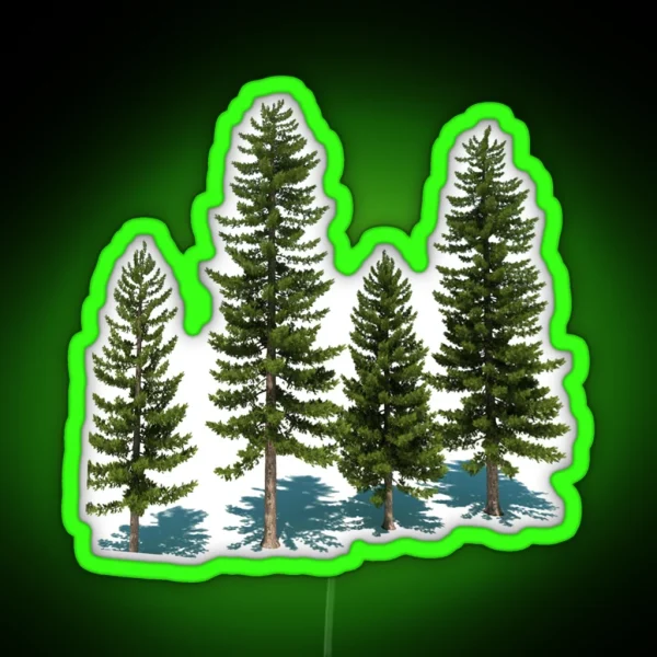Among The Trees RGB Neon Sign