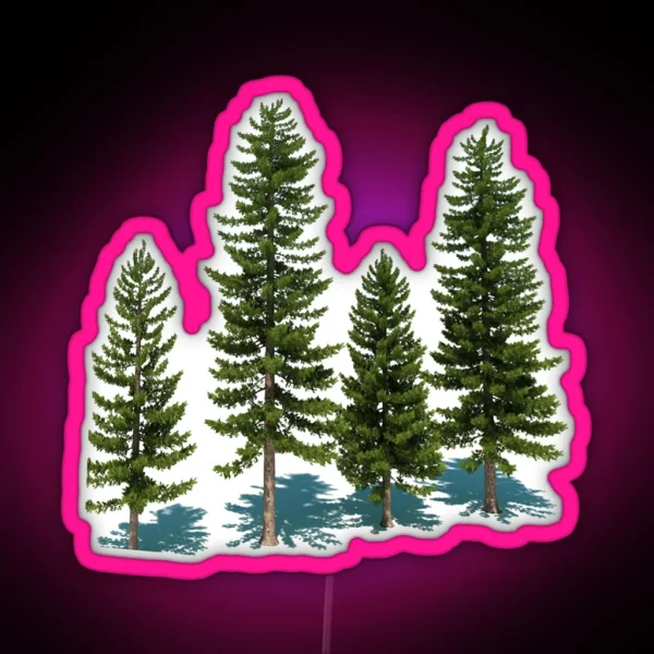 Among The Trees RGB Neon Sign