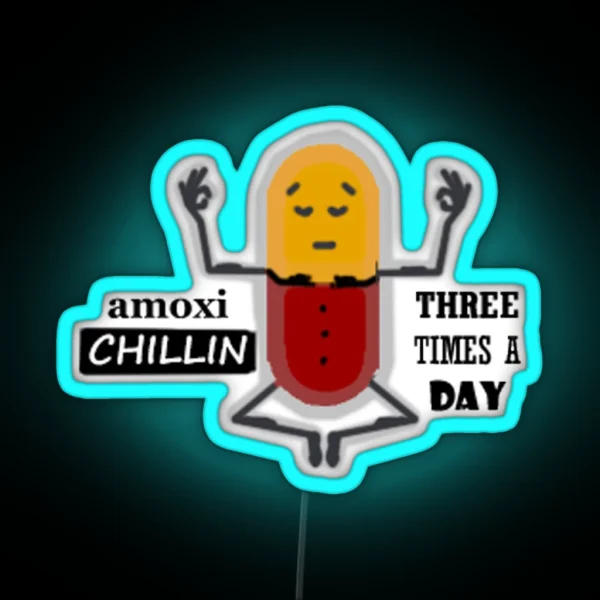 Amoxichillin RGB Neon Sign