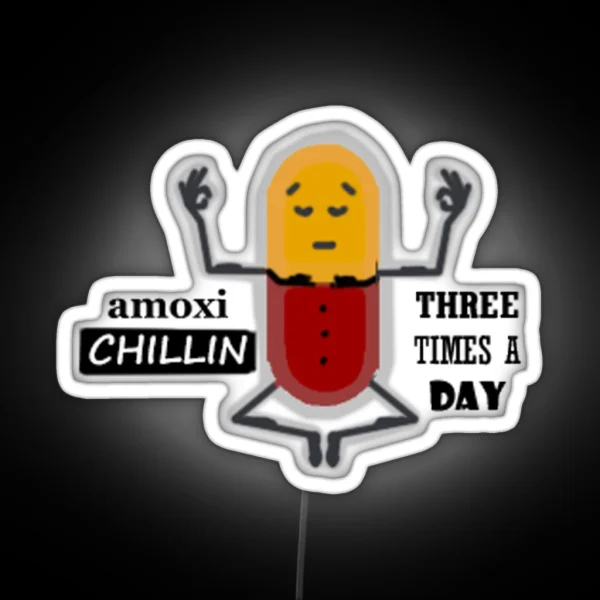 Amoxichillin RGB Neon Sign