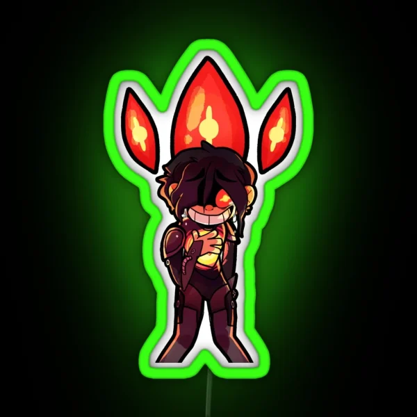 Amphibia Possession Variant RGB Neon Sign