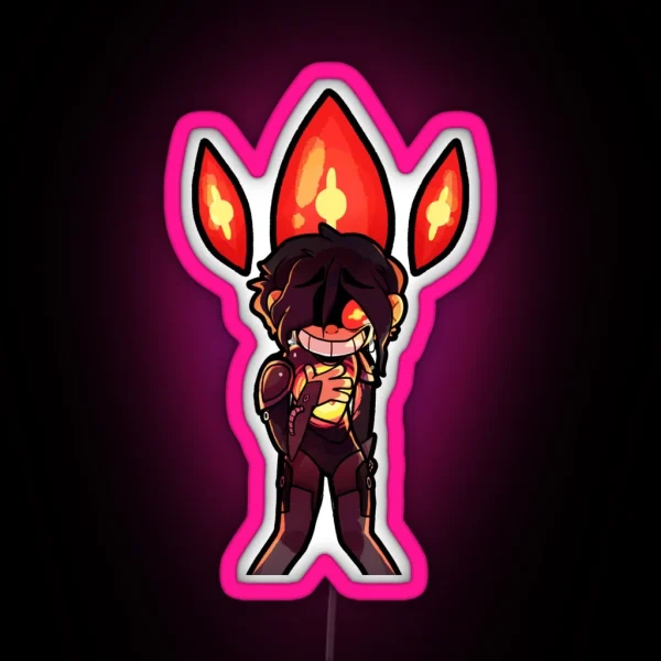 Amphibia Possession Variant RGB Neon Sign