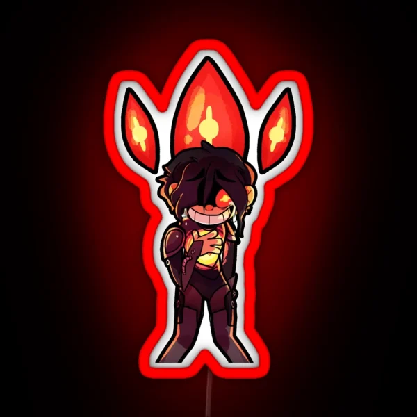 Amphibia Possession Variant RGB Neon Sign