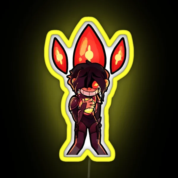 Amphibia Possession Variant RGB Neon Sign