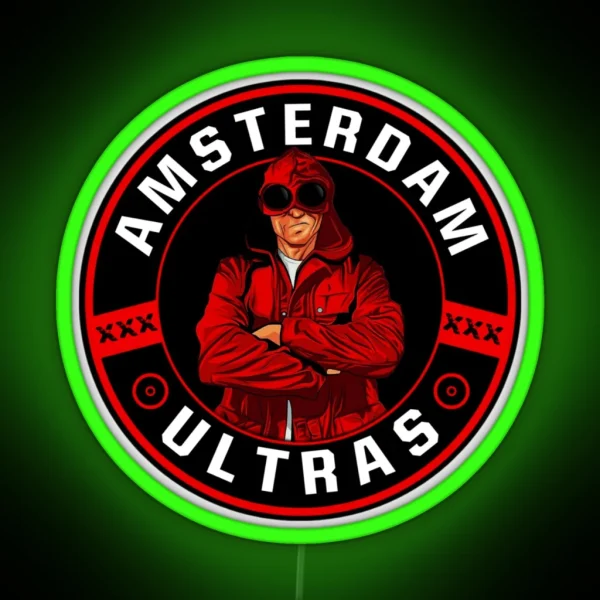 Amsterdam Ultras RGB Neon Sign