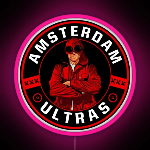 Amsterdam Ultras RGB Neon Sign