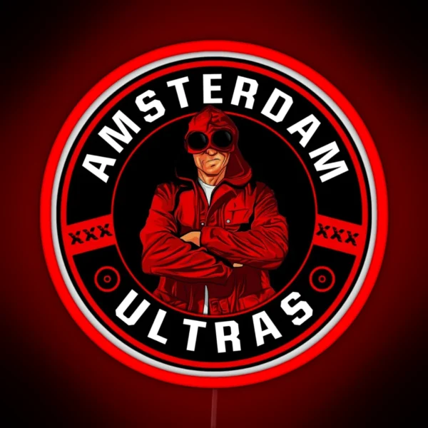 Amsterdam Ultras RGB Neon Sign