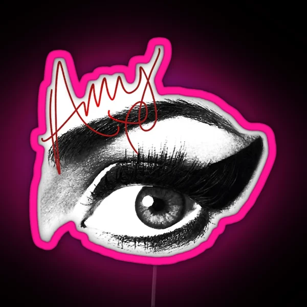 AMY WINEHOUSE RGB Neon Sign