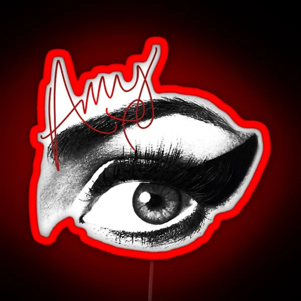 AMY WINEHOUSE RGB Neon Sign
