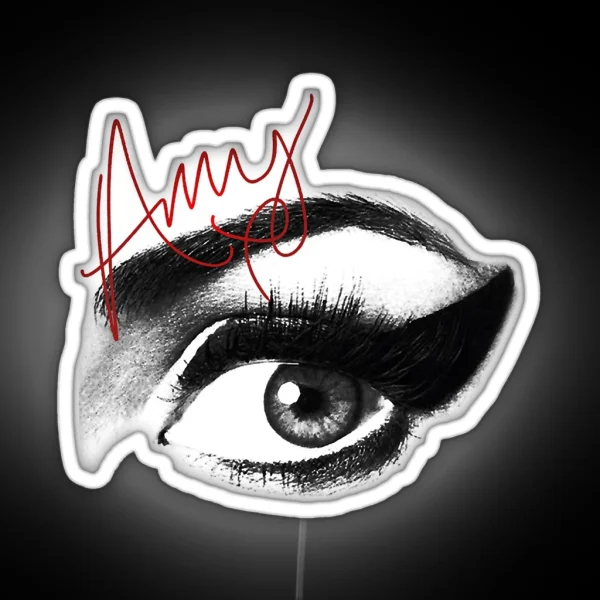 AMY WINEHOUSE RGB Neon Sign