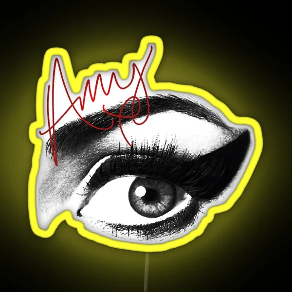 AMY WINEHOUSE RGB Neon Sign