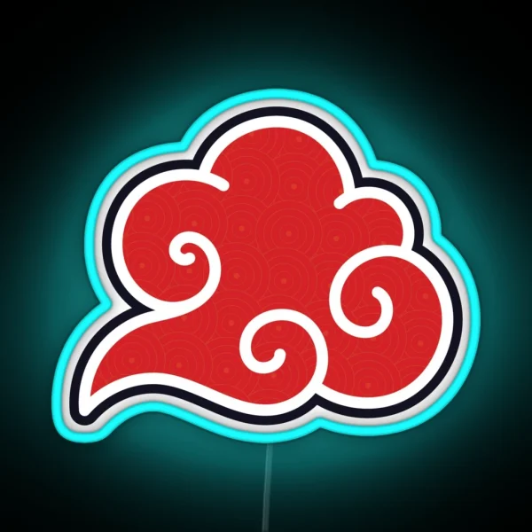 An Akatsuki Cloud RGB Neon Sign