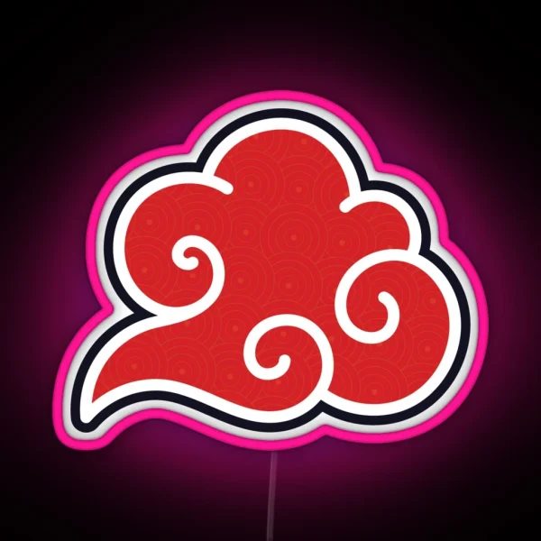 An Akatsuki Cloud RGB Neon Sign