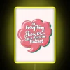 Elevate Your Shower Routine with Vibrant True Crime Neon Decorations