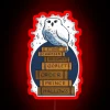 An Owl With The Books RGB Neon Sign - Image 2