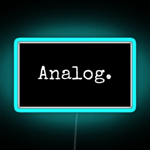 Analog RGB Neon Sign