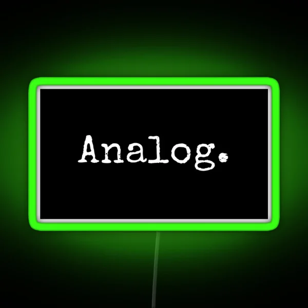 Analog RGB Neon Sign