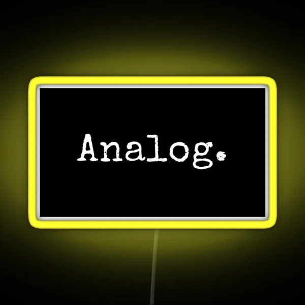 Analog RGB Neon Sign