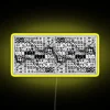 RGB Modular Synthesizer Analog Electronic System Art Neon Sign Canvas Display