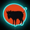 Anarchist Boar RGB Neon Sign - Image 2