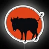 Anarchist Boar RGB Neon Sign - Image 4