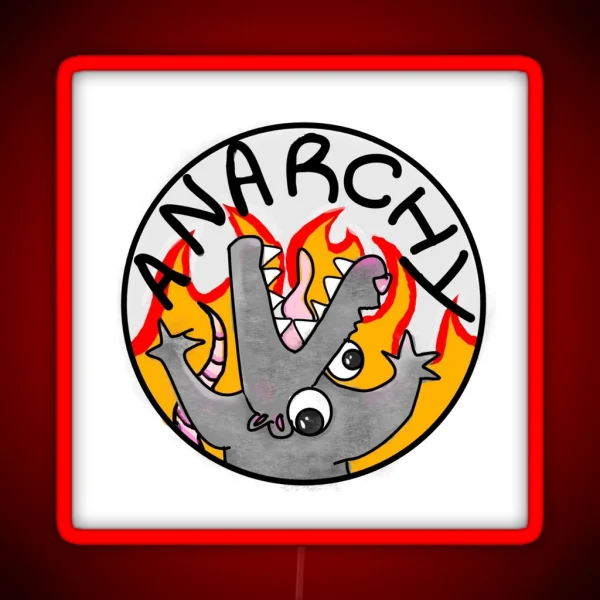 Anarchy RGB Neon Sign