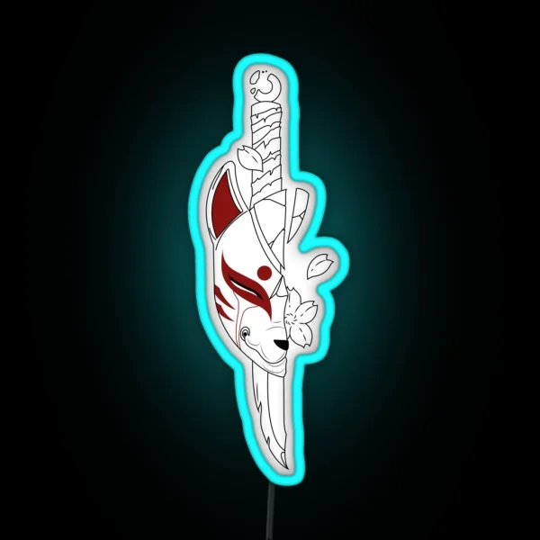 Anbu Mask RGB Neon Sign