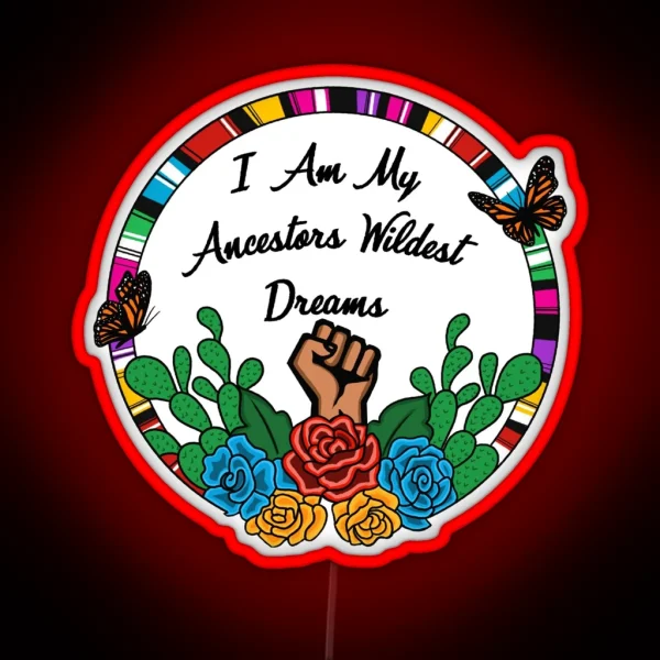 Ancestors RGB Neon Sign