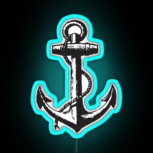 Anchor RGB Neon Sign