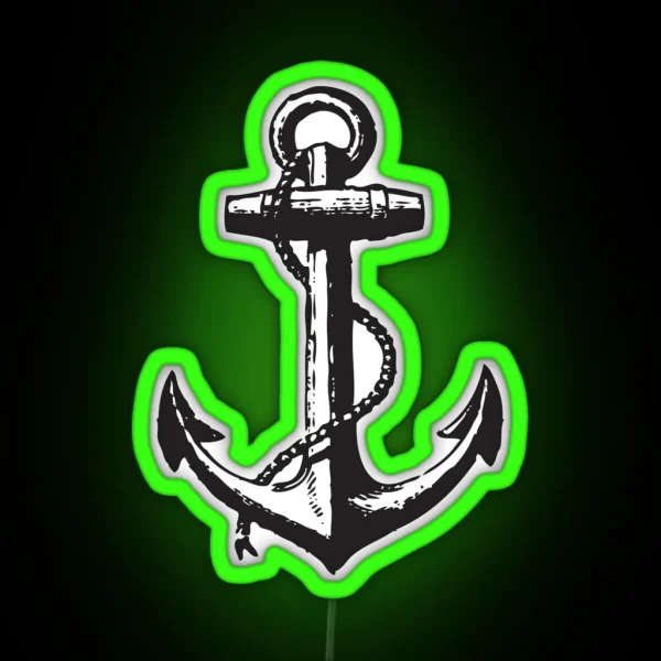 Anchor RGB Neon Sign