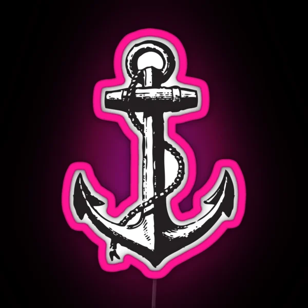 Anchor RGB Neon Sign