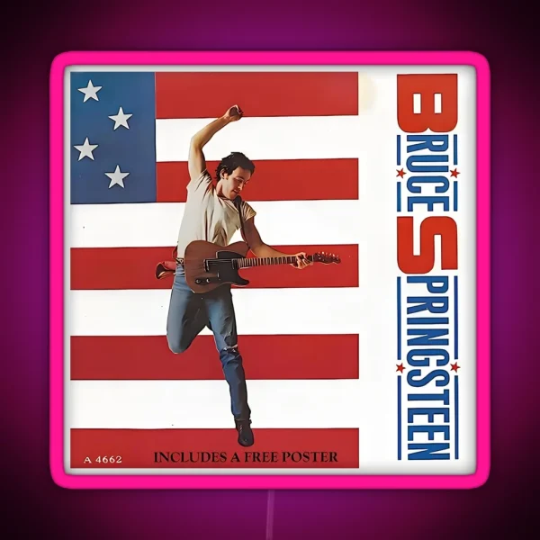 Ancient Bruce Springsteen Bruce Springsteen Bruce RGB Neon Sign